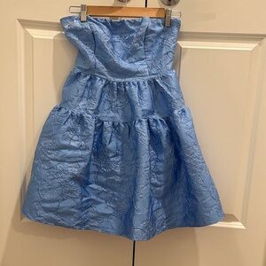 Hello Molly Sky Blue Formal Dress
